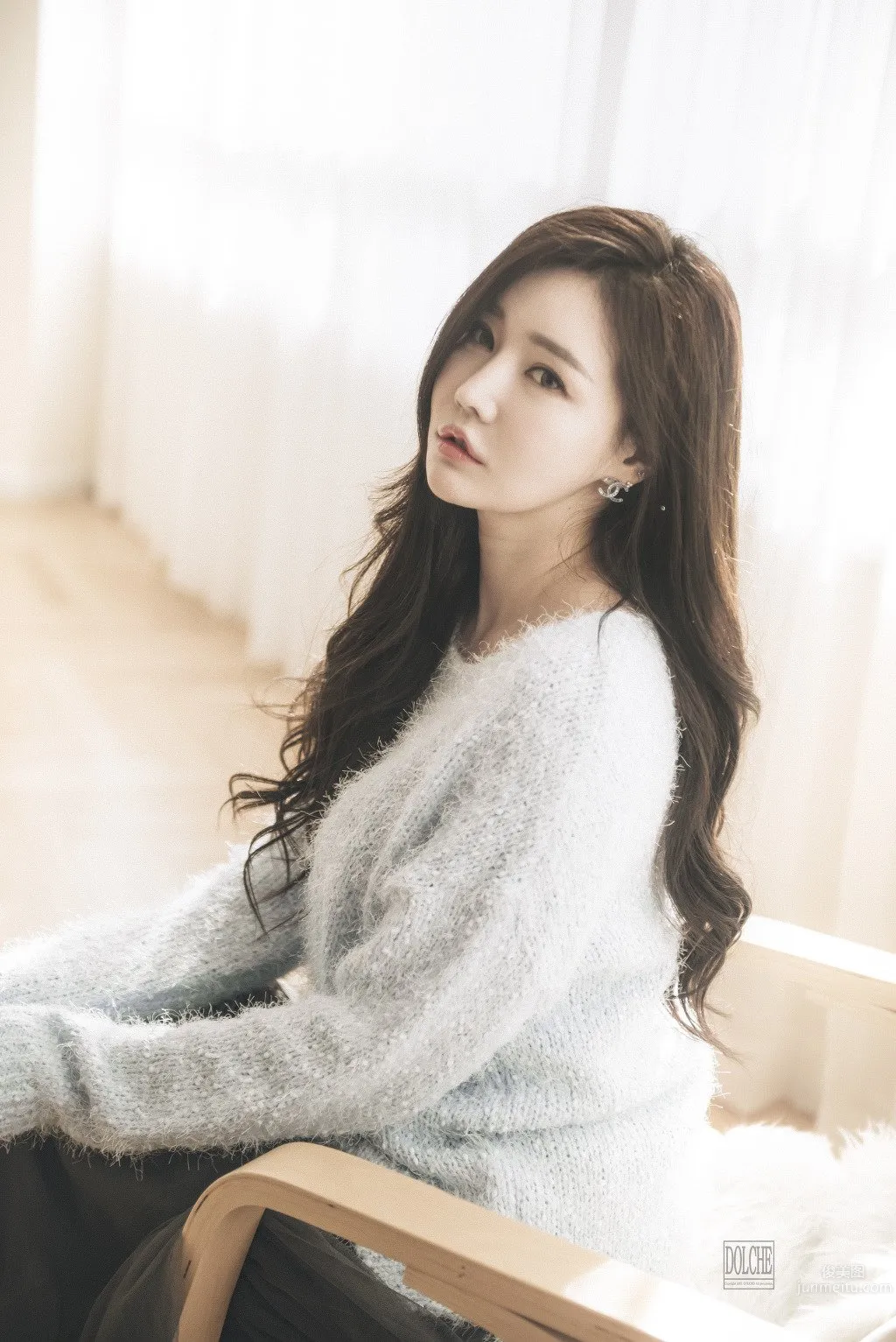 Han Jiaen, South Korean Model Ultra Charming Home Photo Set photo 28