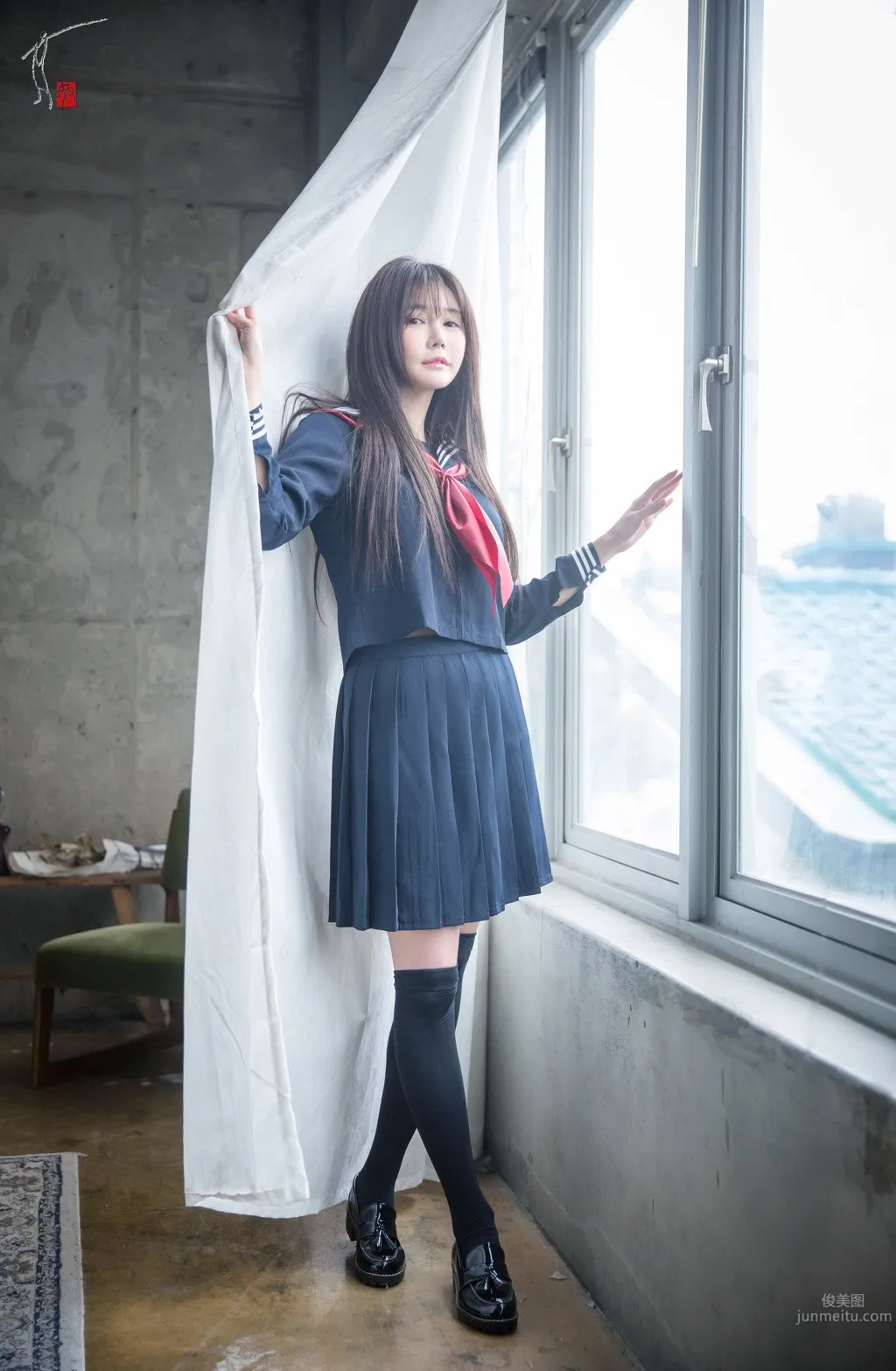 Han Ga Eun, Sexy and Alluring Uniform Photo photo 58