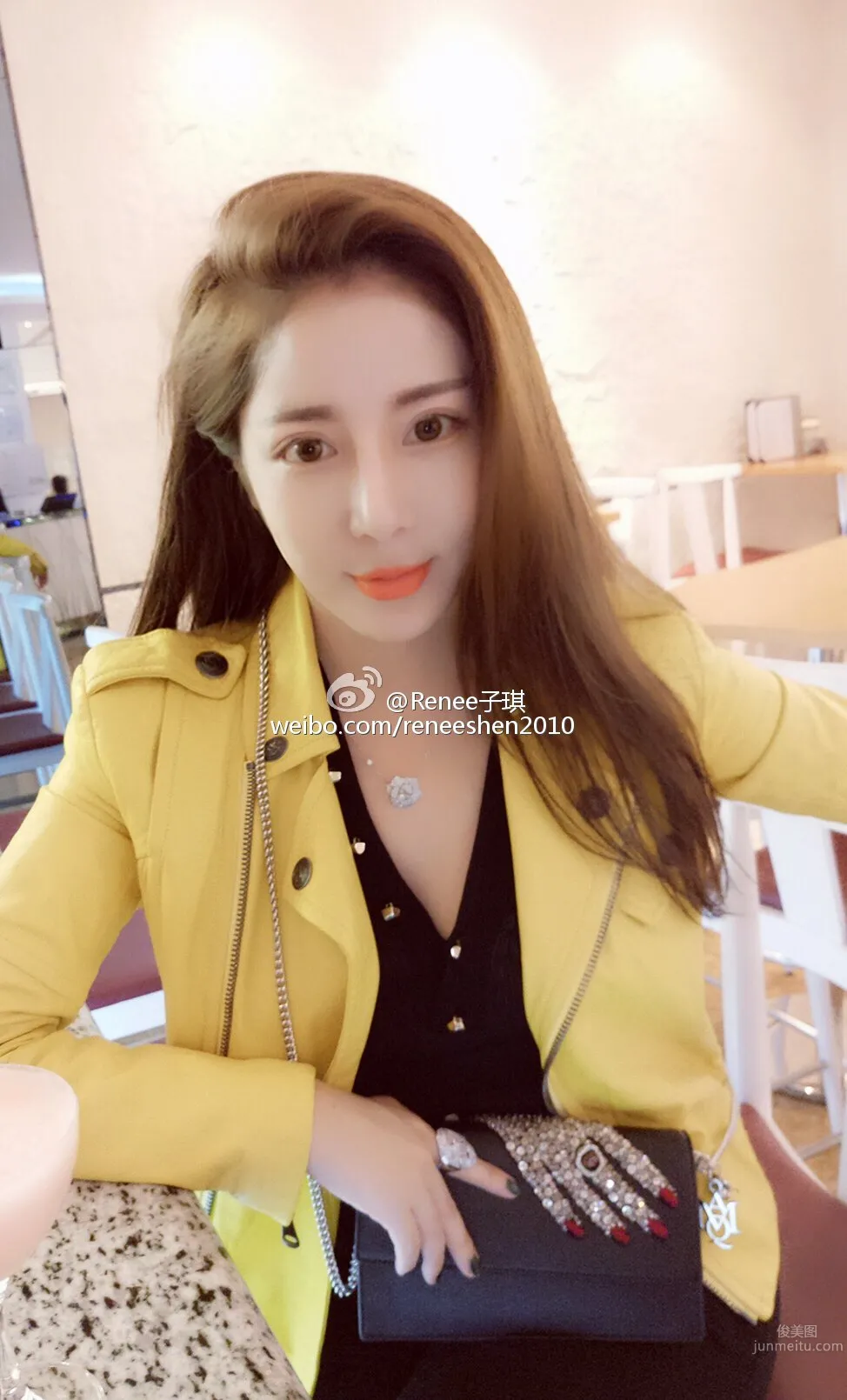 Renee子琪- 微博時尚自拍美照 7