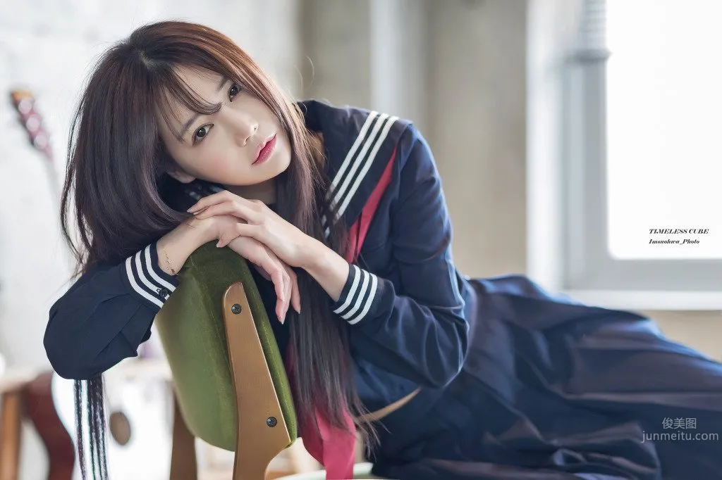 Han Ga Eun, Sexy and Alluring Uniform Photo photo 50