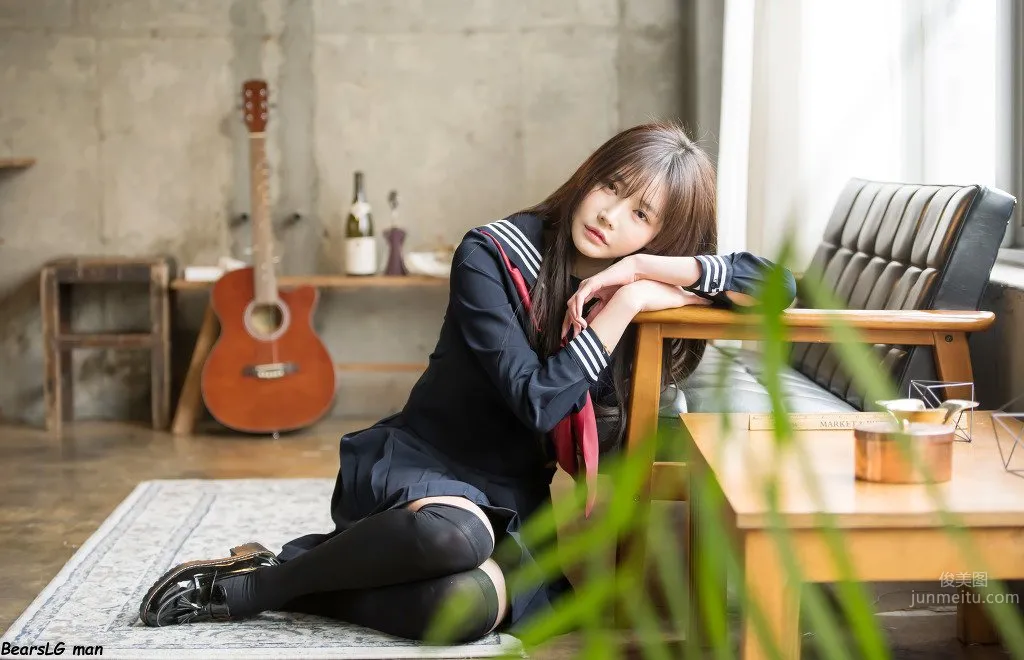 Han Ga Eun, Sexy and Alluring Uniform Photo photo 47
