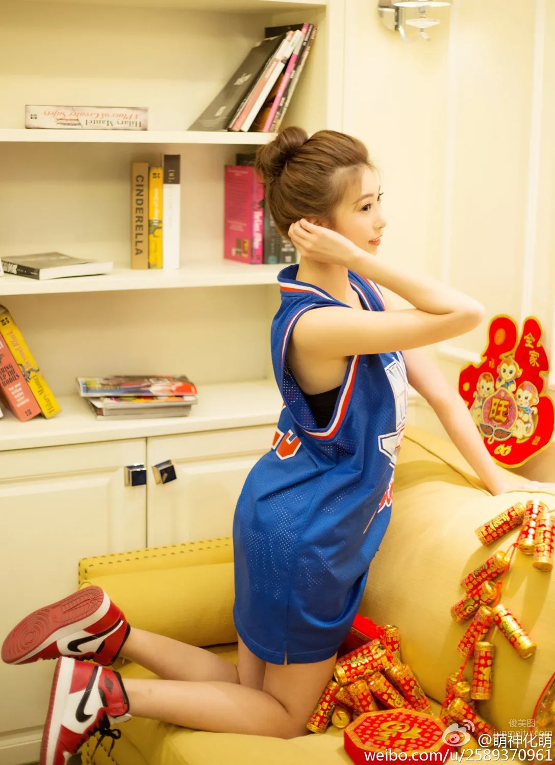 Wang Huameng - [TouTiao Goddess] Basketball Baby photo 20