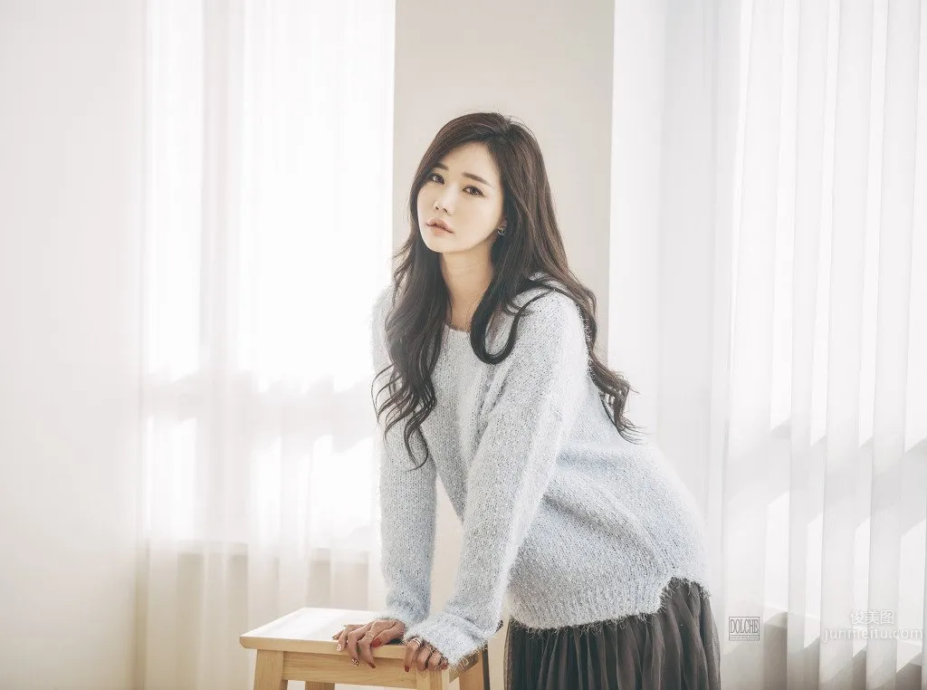 Han Jiaen, South Korean Model Ultra Charming Home Photo Set photo 20