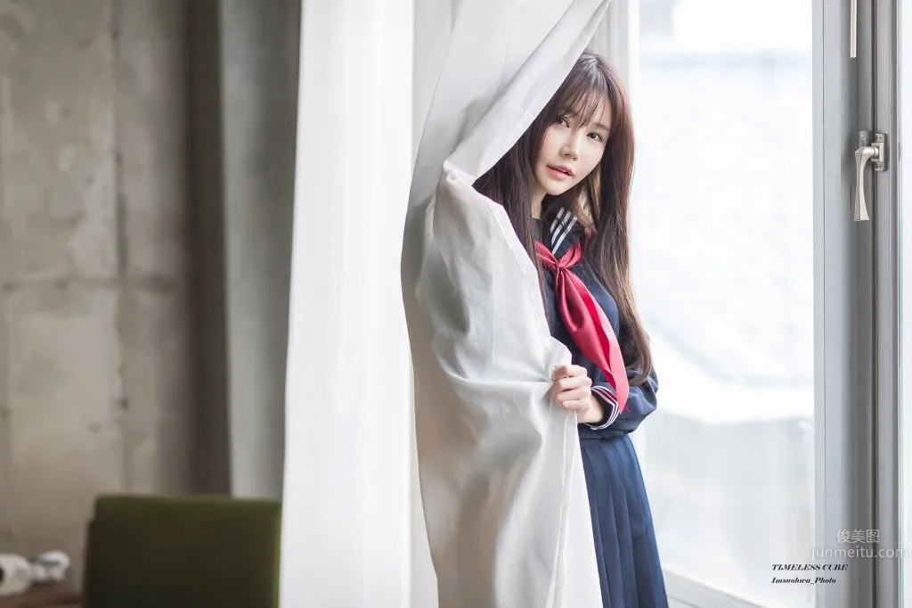 Han Ga Eun, Sexy and Alluring Uniform Photo photo 56