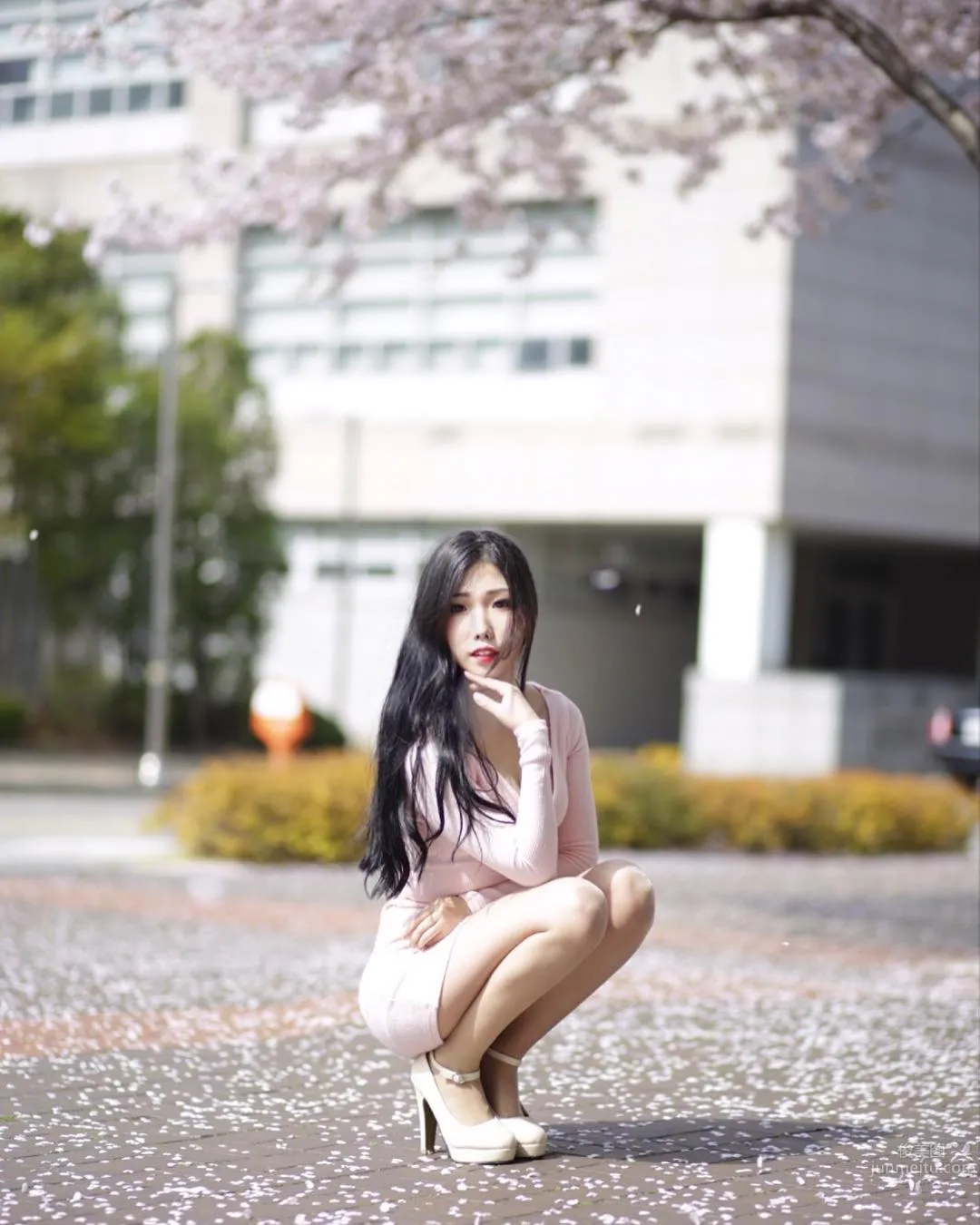 韓國美女조달쏭 街頭性感寫真美圖 10