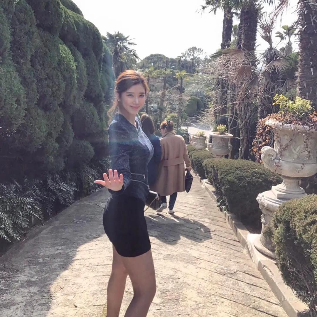 韓國九頭身美女Jin Yeyoung 黃金比例的大長腿 21
