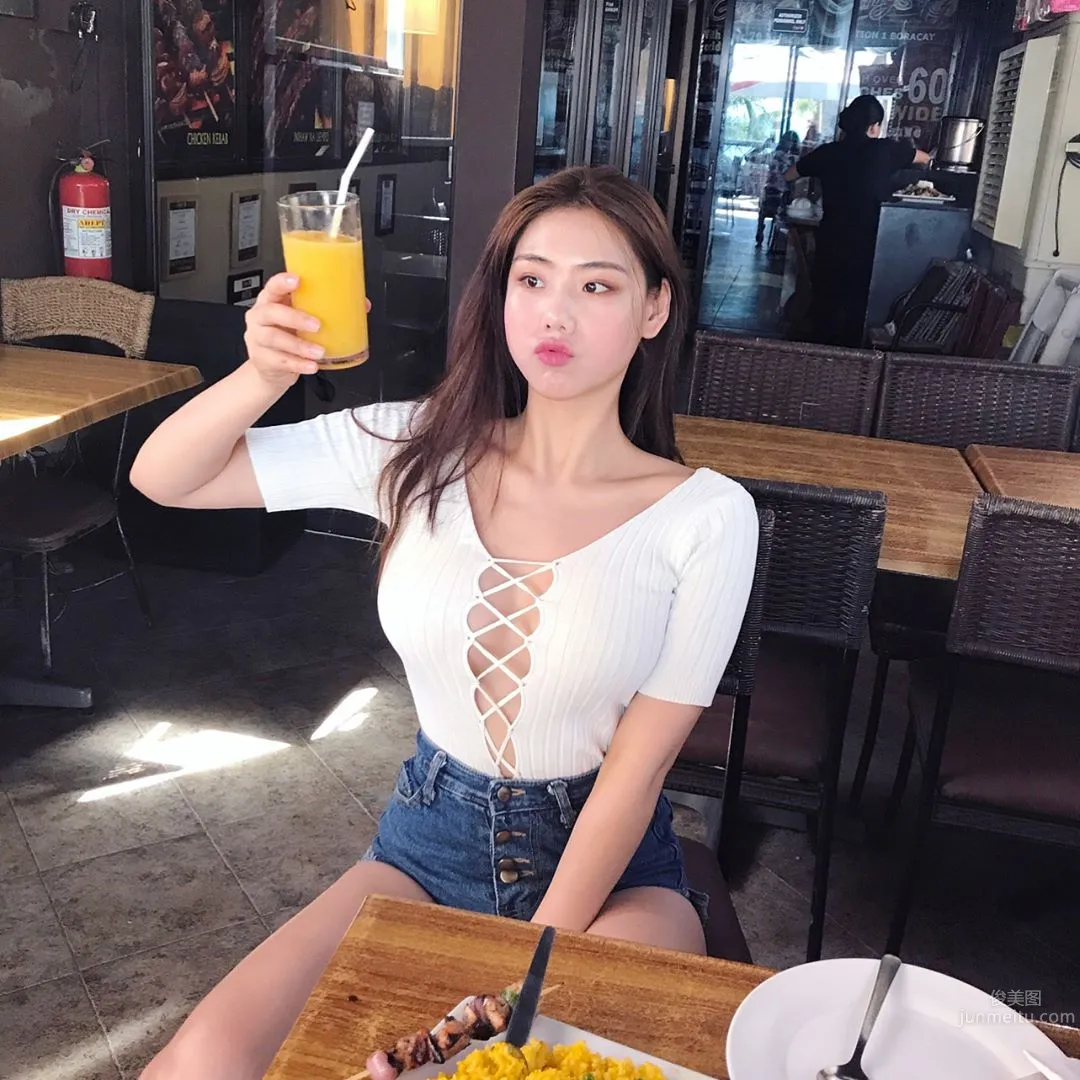 Korean Online Model cr5p-br, Only This Kind of Figure Can Set Off a Swimsuit photo 21