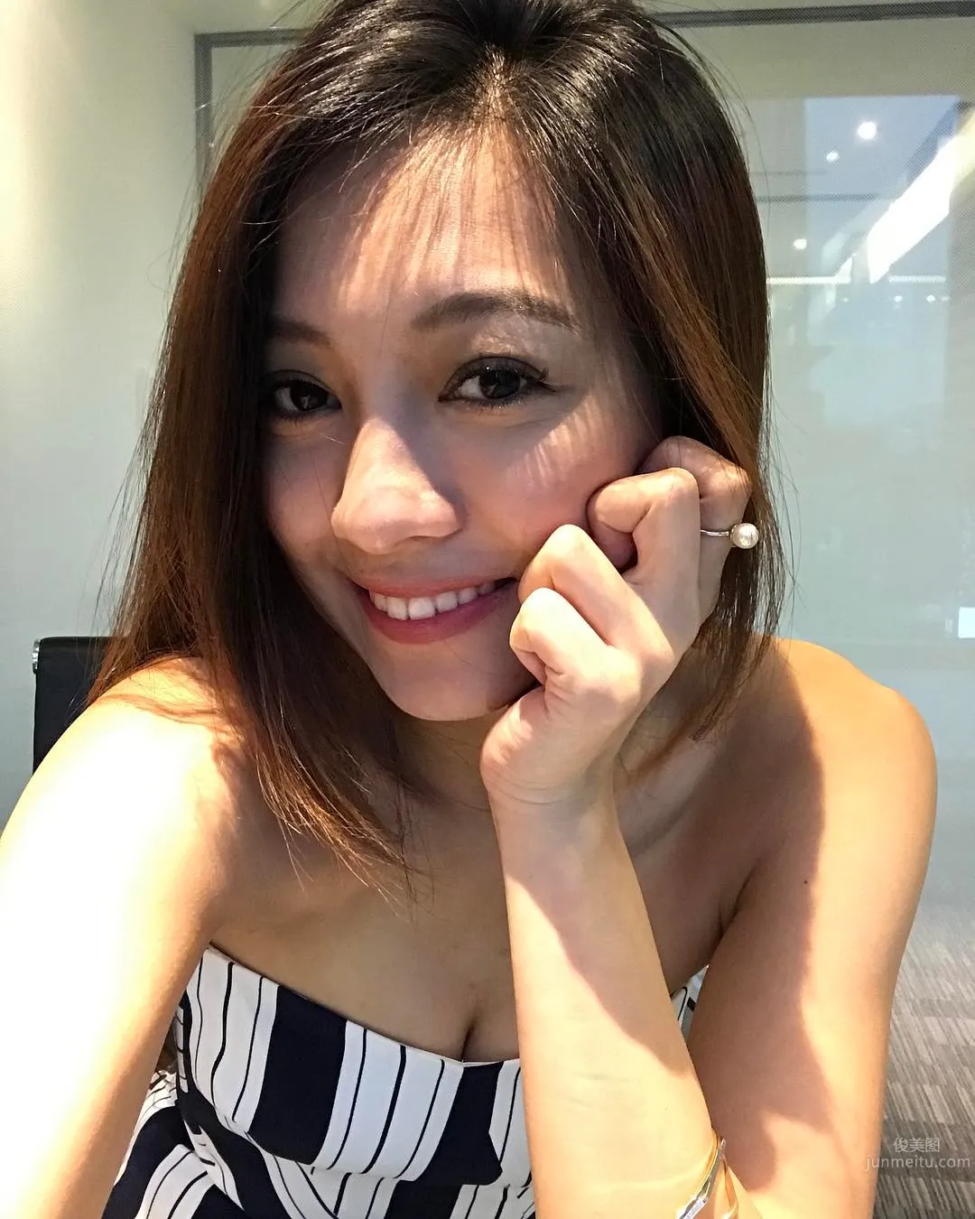 NTU Campus Beauty Wu Yide Elegant Private Shoot photo 19