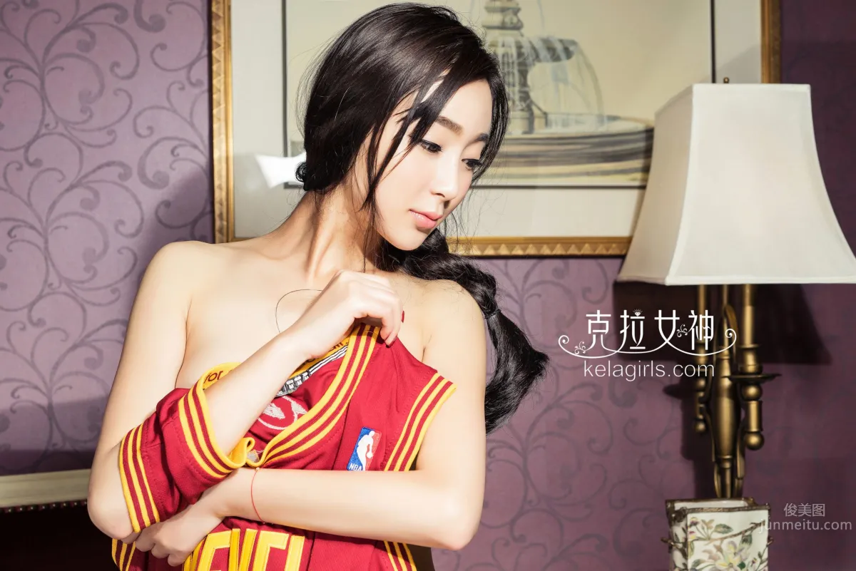Kelagirls Sports Goddess Yiyi, Tribute to King James, No.23 Jersey photo 5