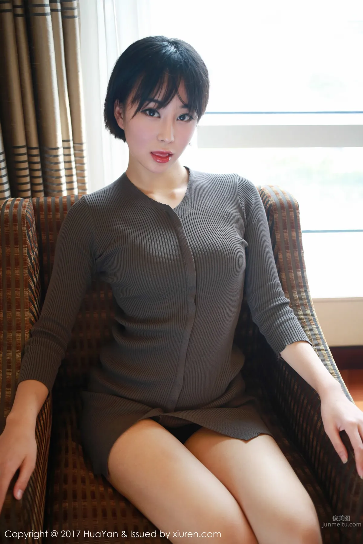 清新短发艺蕾 日系风班比跪_16