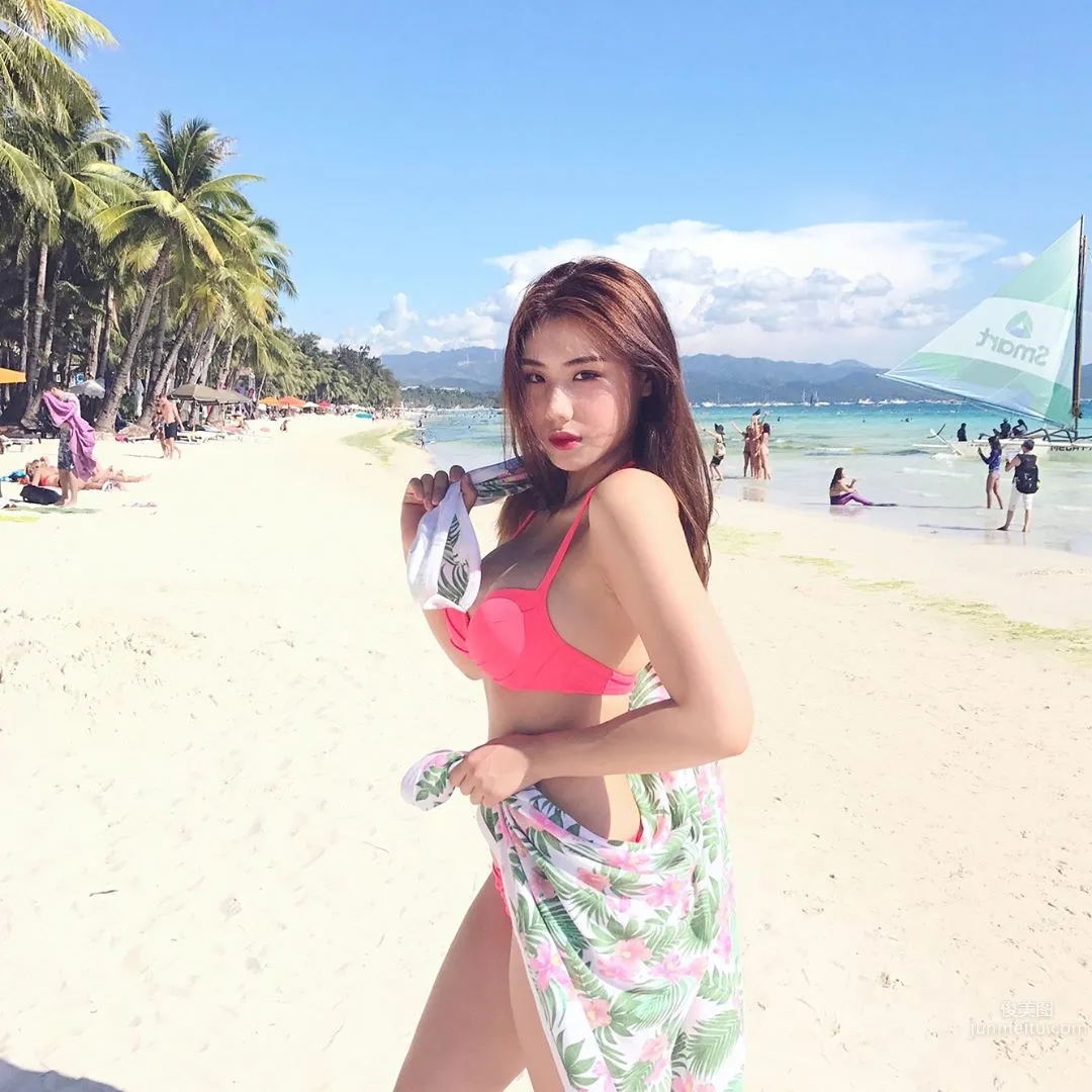 Korean Online Model cr5p-br, Only This Kind of Figure Can Set Off a Swimsuit photo 24
