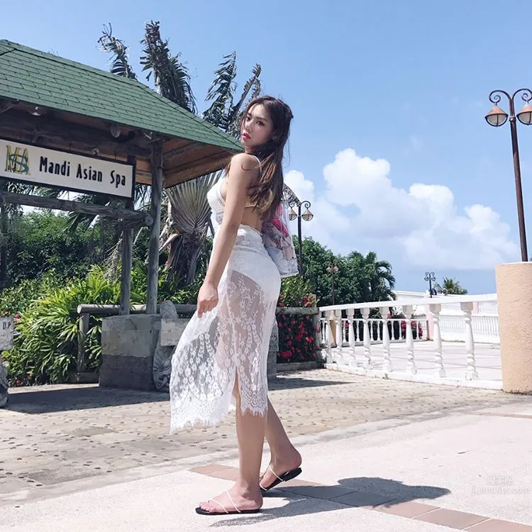 Korean Online Model cr5p-br, Only This Kind of Figure Can Set Off a Swimsuit photo 43