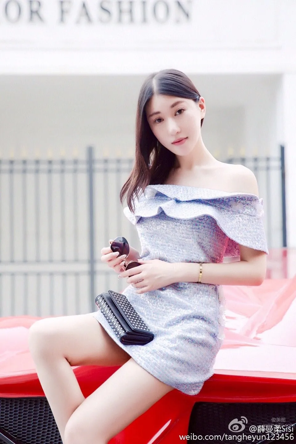 Beauty Model Xue Manrou Playful Weibo Private Shoot photo 10