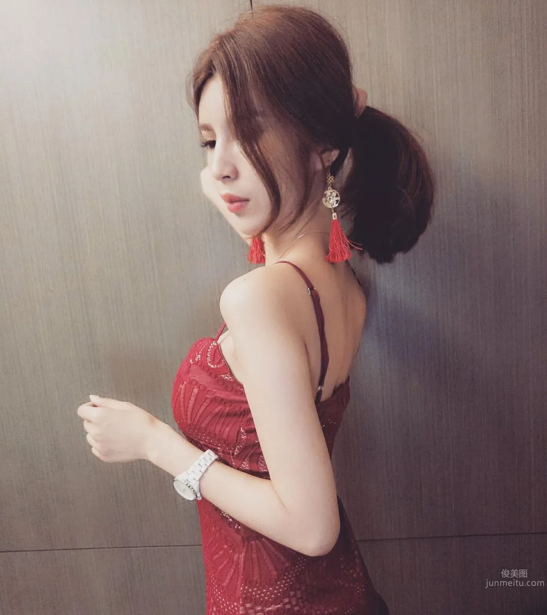 Popular Web Model Liuziyu Vicky, Devil Figure Sexy Bombshell photo 20
