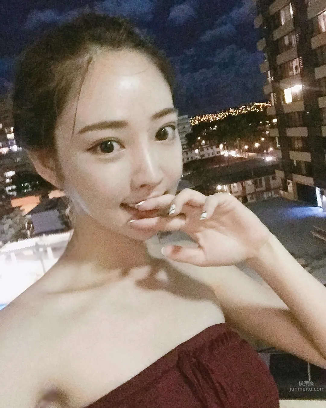 韓國網拍模特珠妍 半身照也掩飾不了的魅力 5