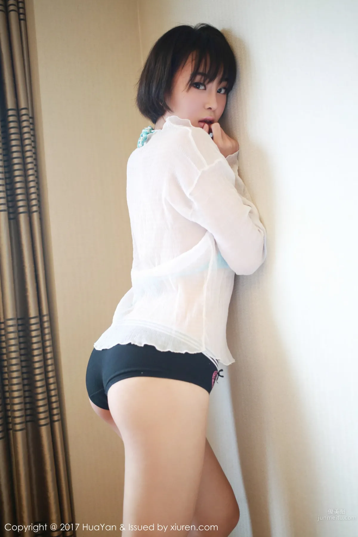 清新短发艺蕾 日系风班比跪_7
