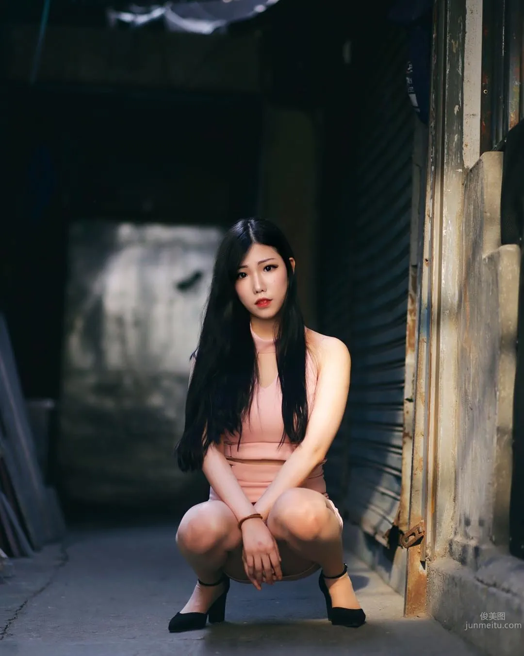 韓國美女조달쏭 街頭性感寫真美圖 34