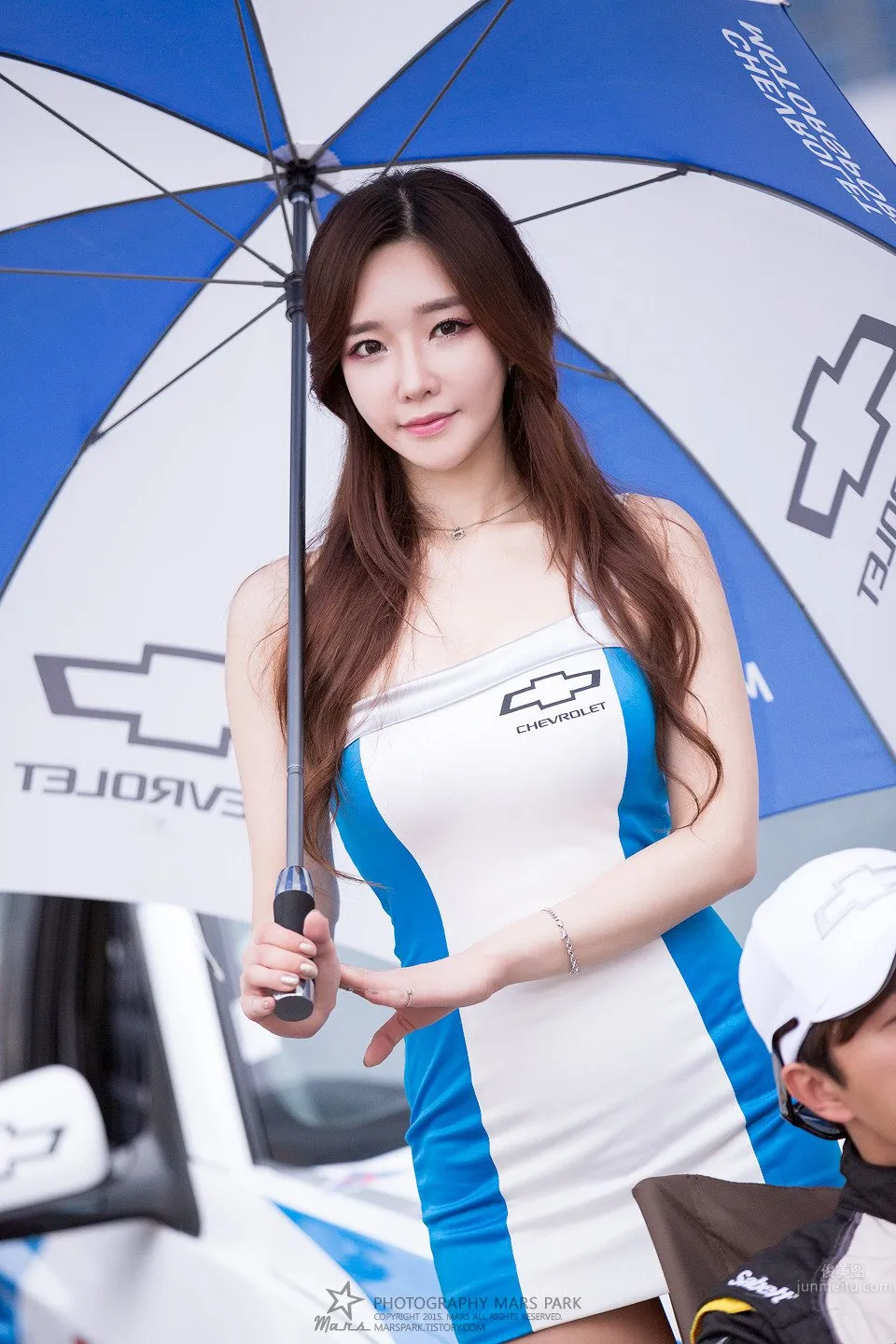 南韩赛车女郎이화리 车展私房写真_0