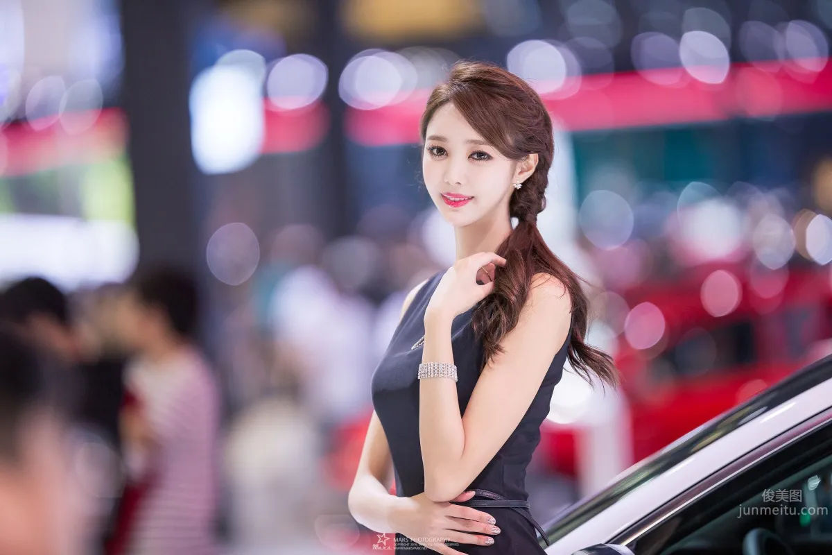 韓國氣質車模鄭恩惠 車展風采美圖寫真 22