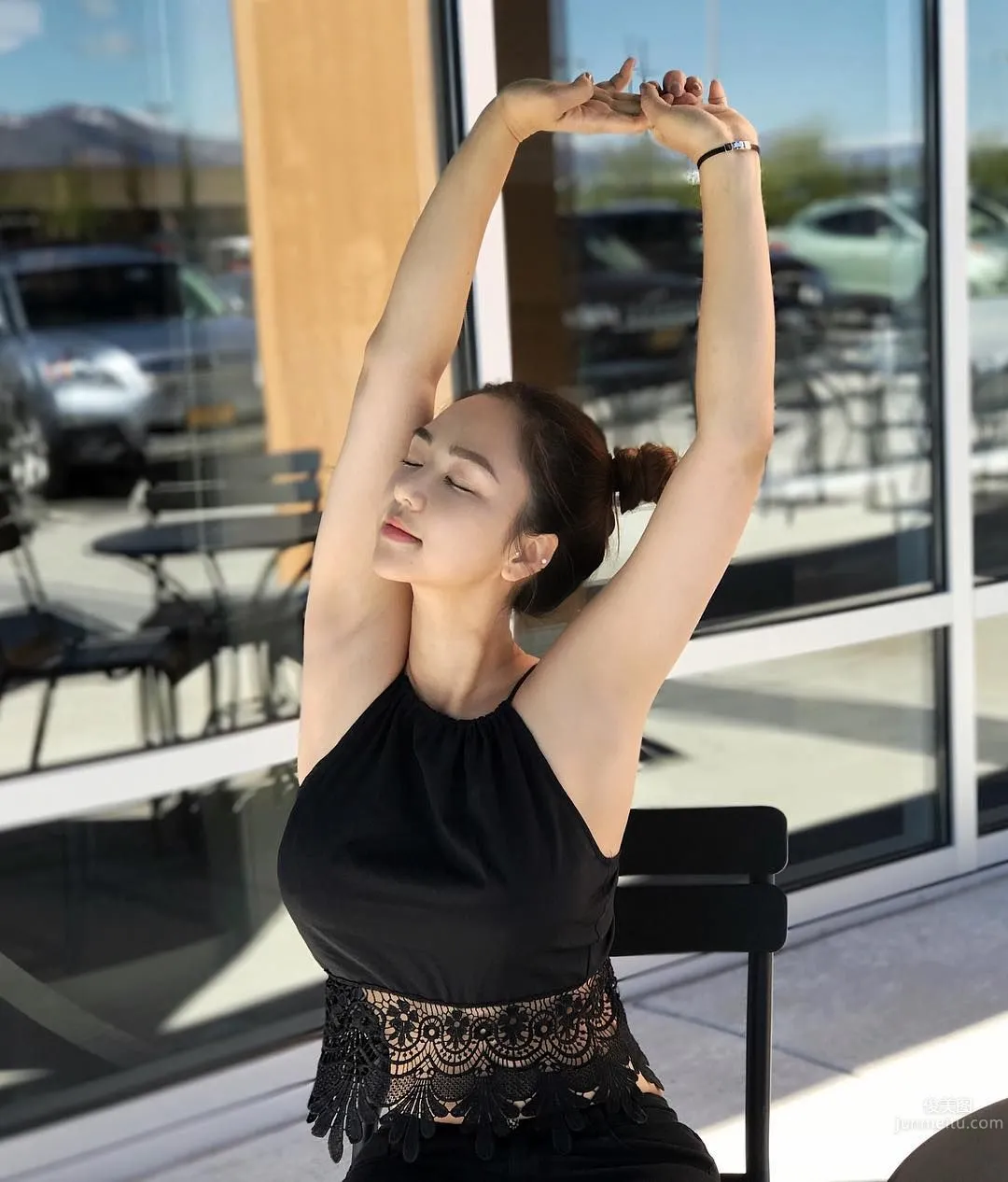 韩国美女博主Bygracekim 运动感十足的私房照_37