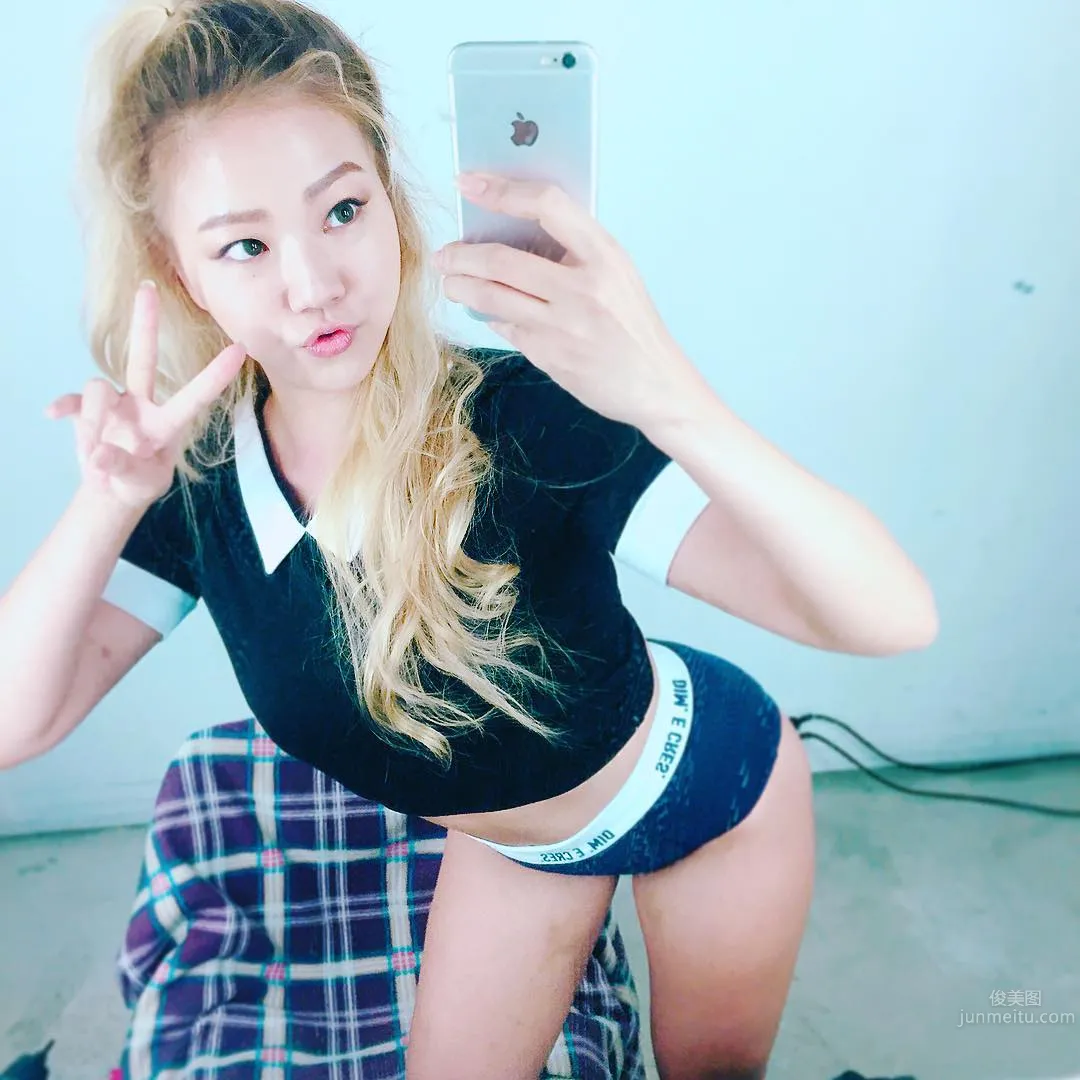 韩国辣妹模特박무비IG私房照_5