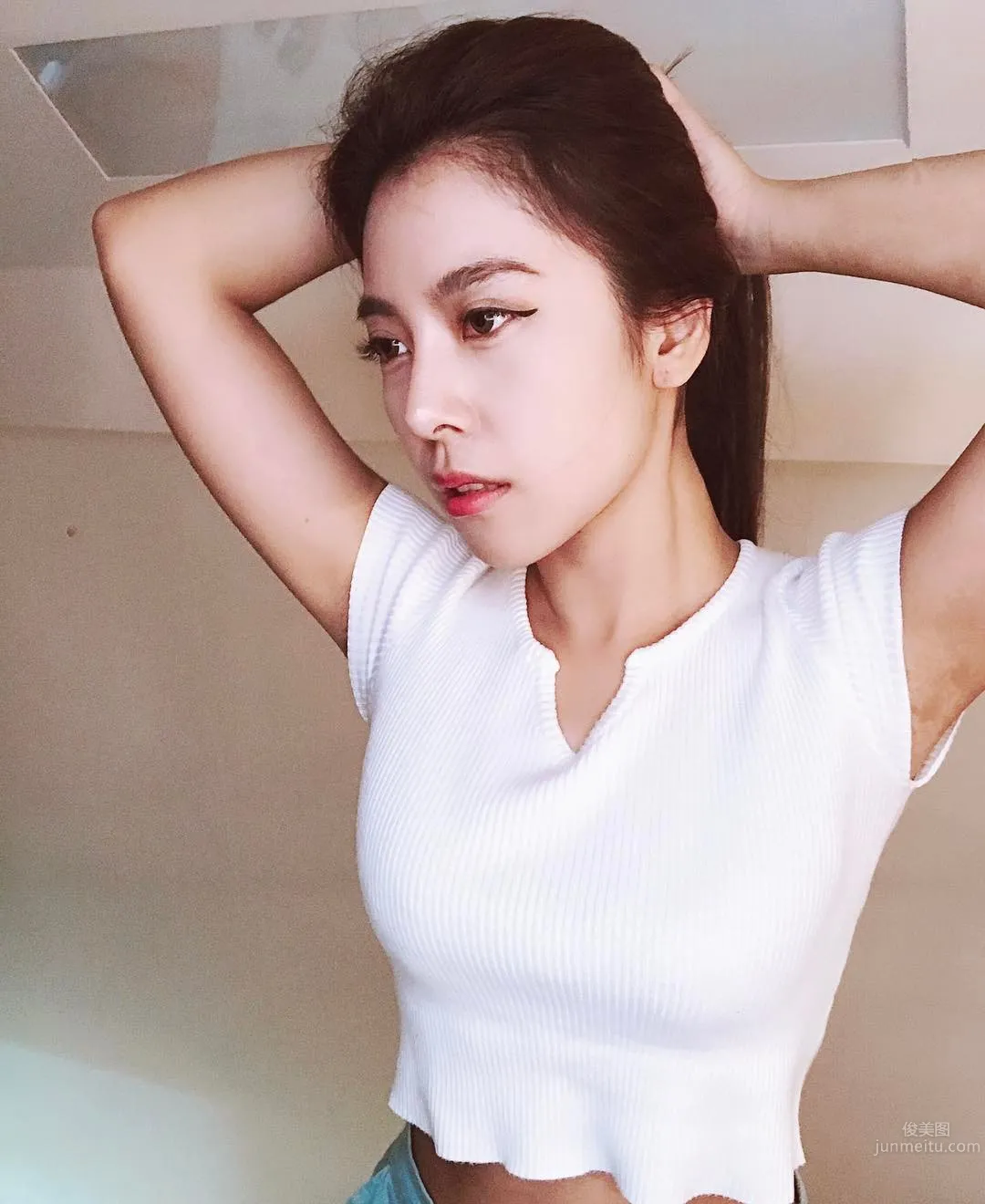 EVA Air Flight Attendant Gu Wanzhen Beautiful Appearance Extraordinary Bearing photo 15