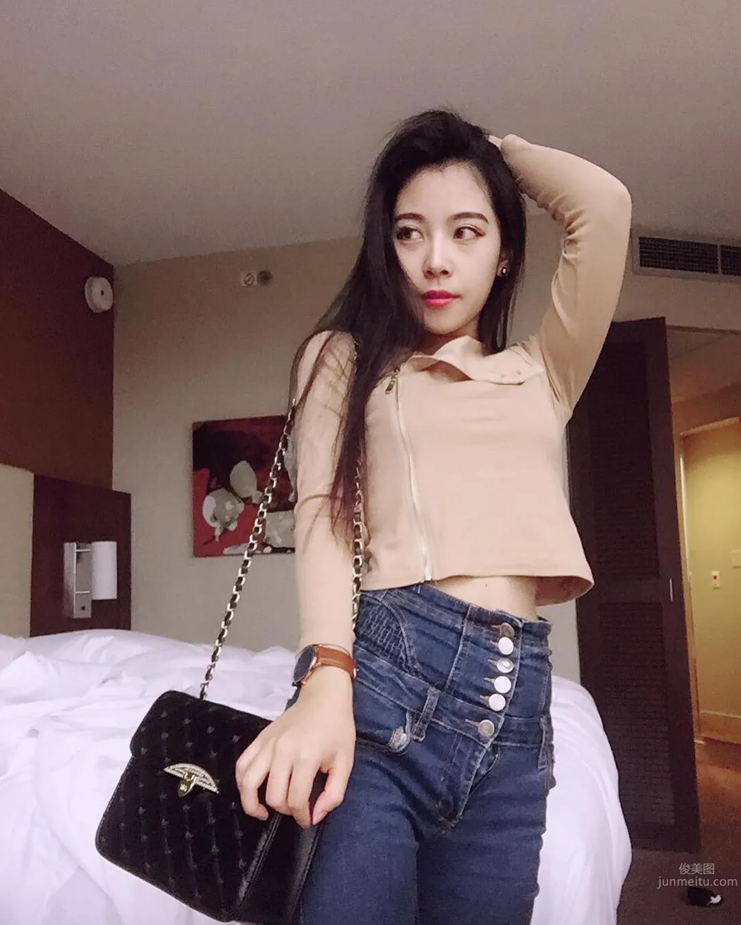 EVA Air Flight Attendant Gu Wanzhen Beautiful Appearance Extraordinary Bearing photo 8