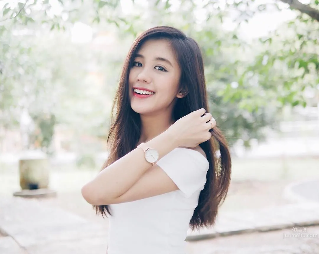 Malaysian Beauty Kelly Tan Sweet Smile Fresh and Cute photo 14