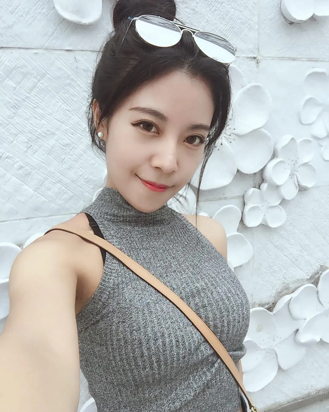 EVA Air Flight Attendant Gu Wanzhen Beautiful Appearance Extraordinary Bearing photo 6
