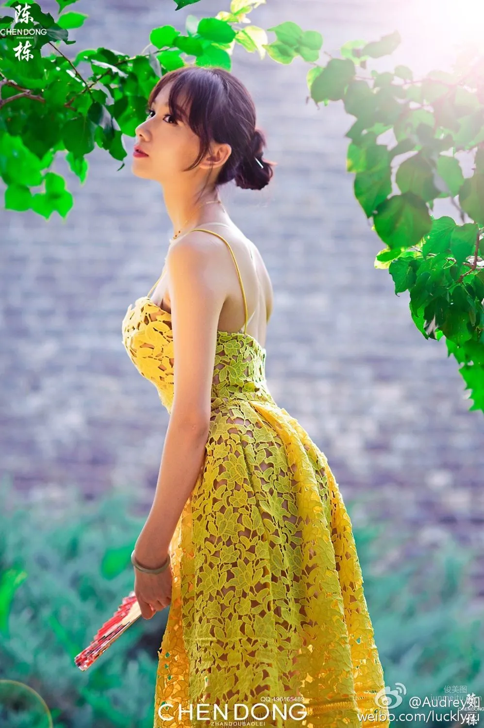 Elegant Beauty Audrey Ru, Fresh Street Snap and Beautiful Home photo 40
