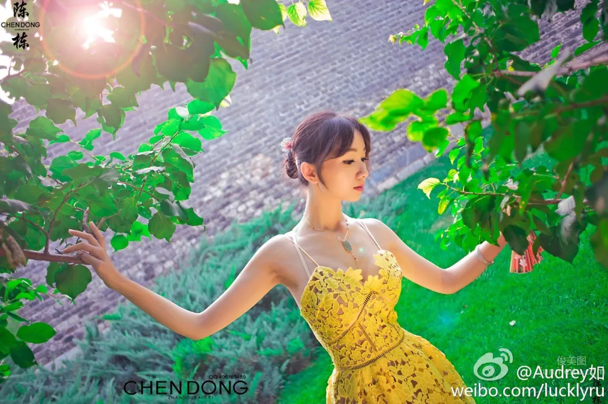 Elegant Beauty Audrey Ru, Fresh Street Snap and Beautiful Home photo 35