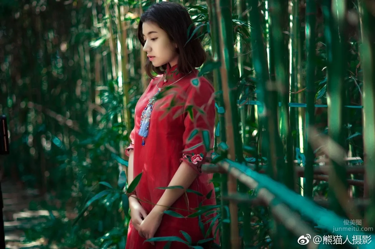 维族美女苏比 微博时尚私房写真_62