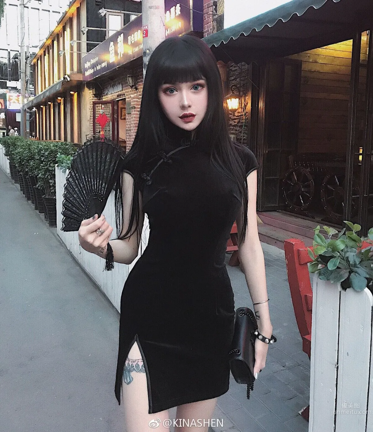 Oriental Girl Kina Shen, Unique Dark Style Barbie photo 5