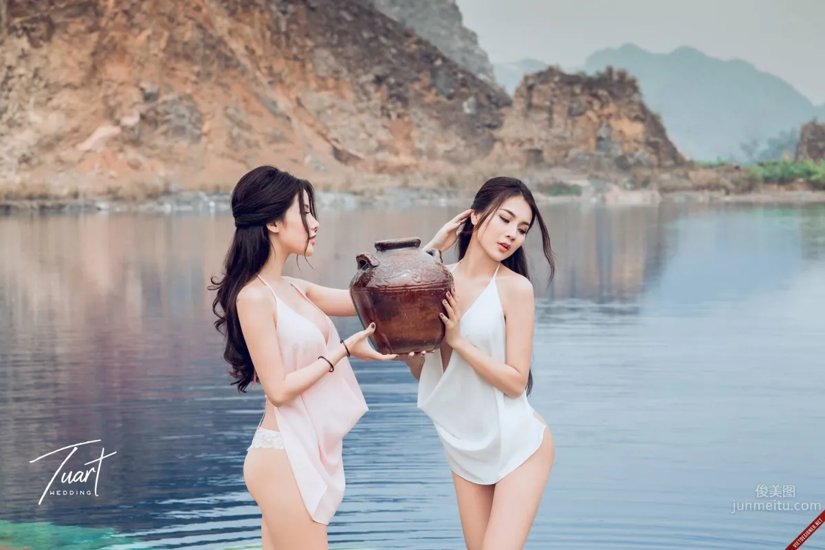 越南鄉村性感姐妹花 湖光春色救溺水少年- 上篇 61