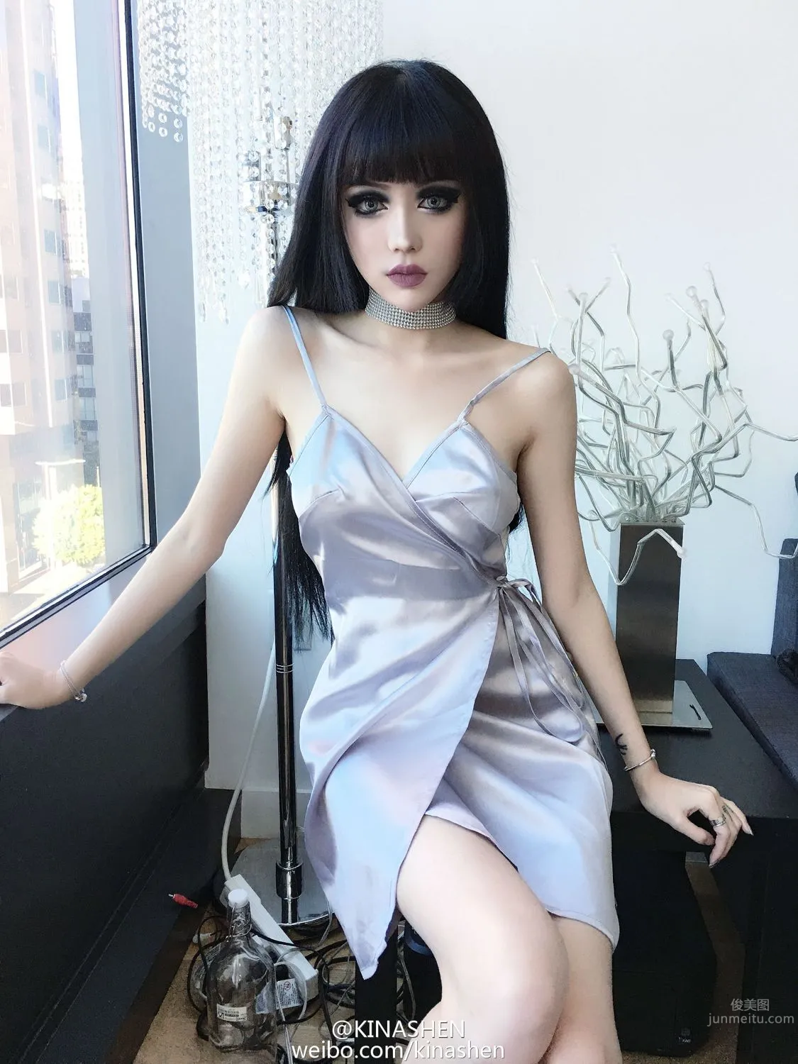 Oriental Girl Kina Shen, Unique Dark Style Barbie photo 17