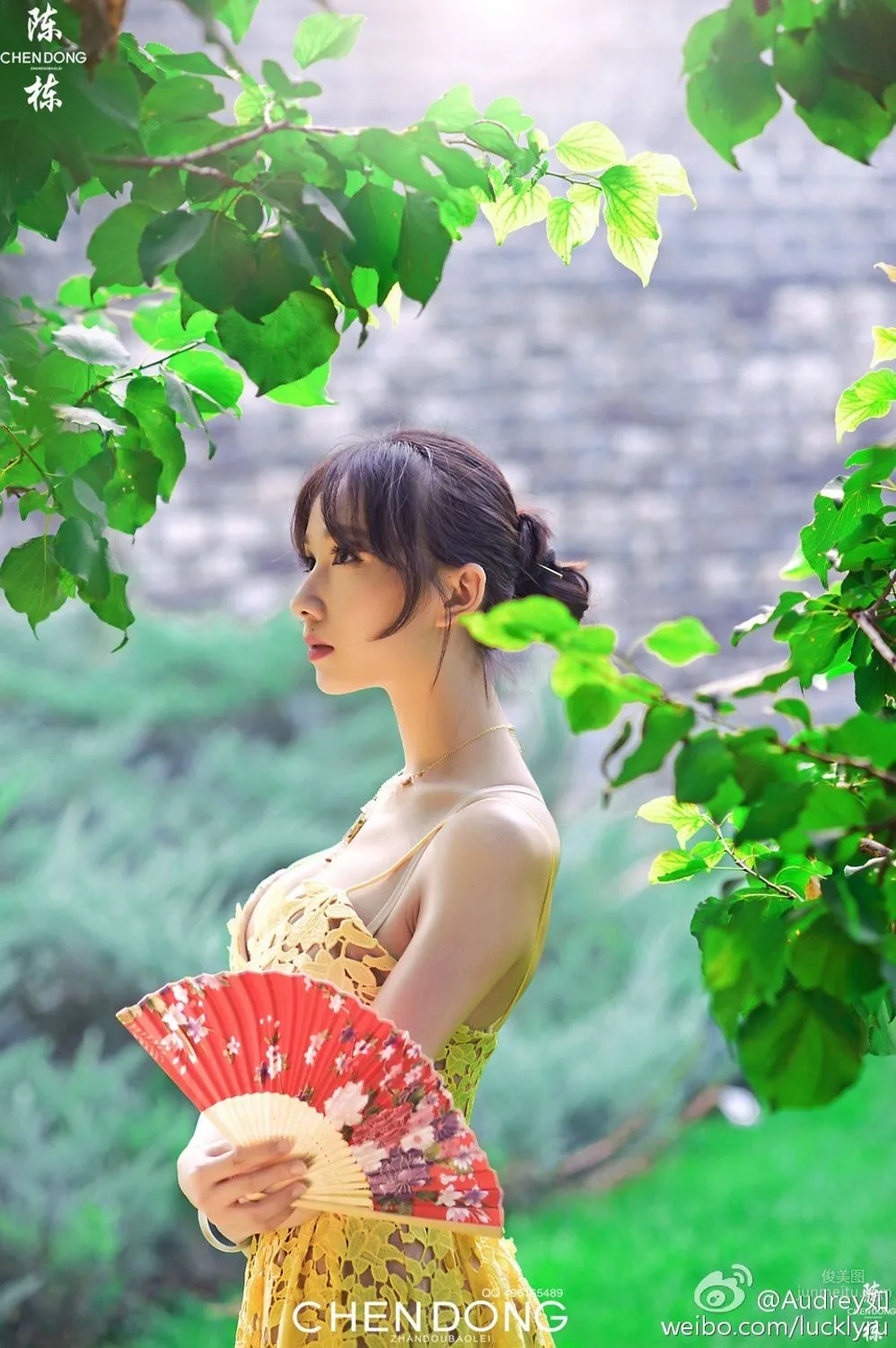 Elegant Beauty Audrey Ru, Fresh Street Snap and Beautiful Home photo 33