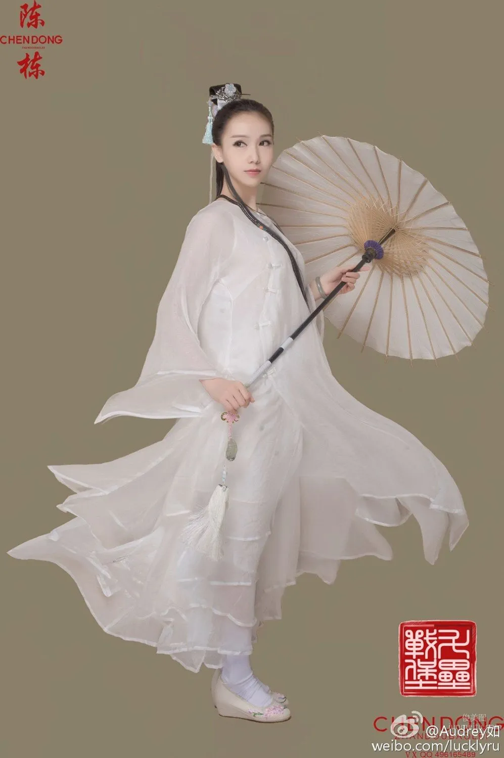 Classical Beauty Audrey Ru, Elegant Bearing Across Ten Miles of Peach Blossoms photo 35