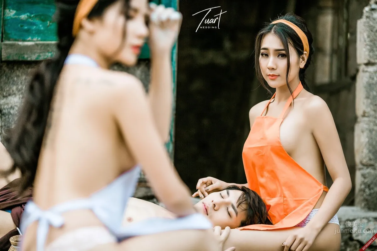 越南鄉村性感姐妹花 湖光春色救溺水少年- 下篇 27