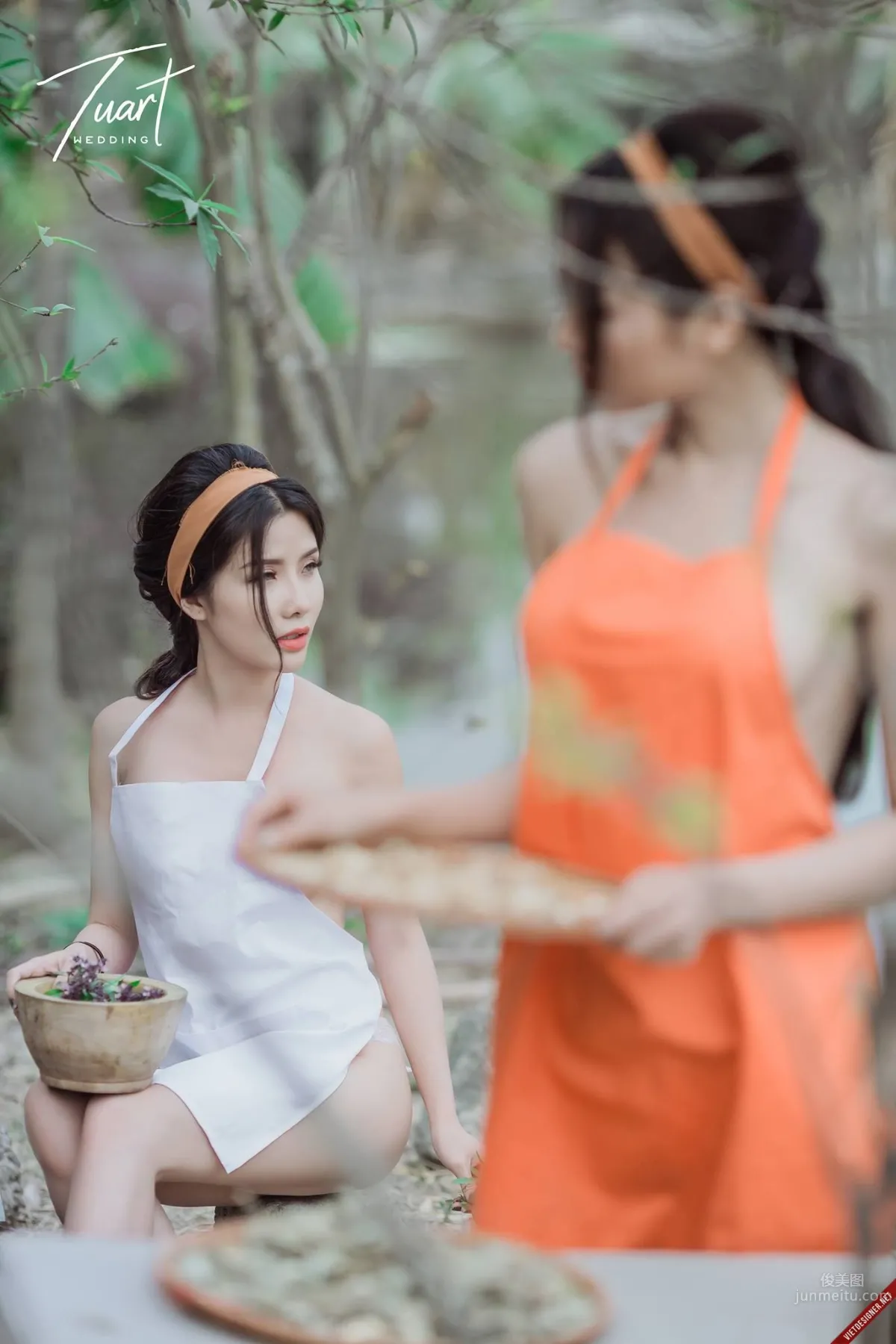 越南鄉村性感姐妹花 湖光春色救溺水少年- 下篇 33