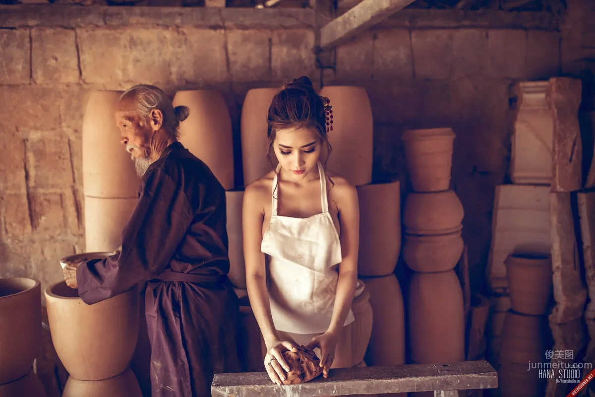 Vietnamese Countryside Sisters Series: Pottery Village Photos photo 12