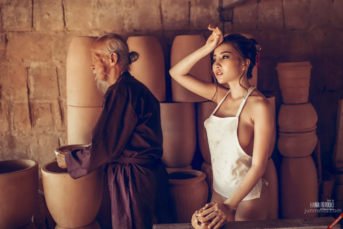 Vietnamese Countryside Sisters Series: Pottery Village Photos photo 14