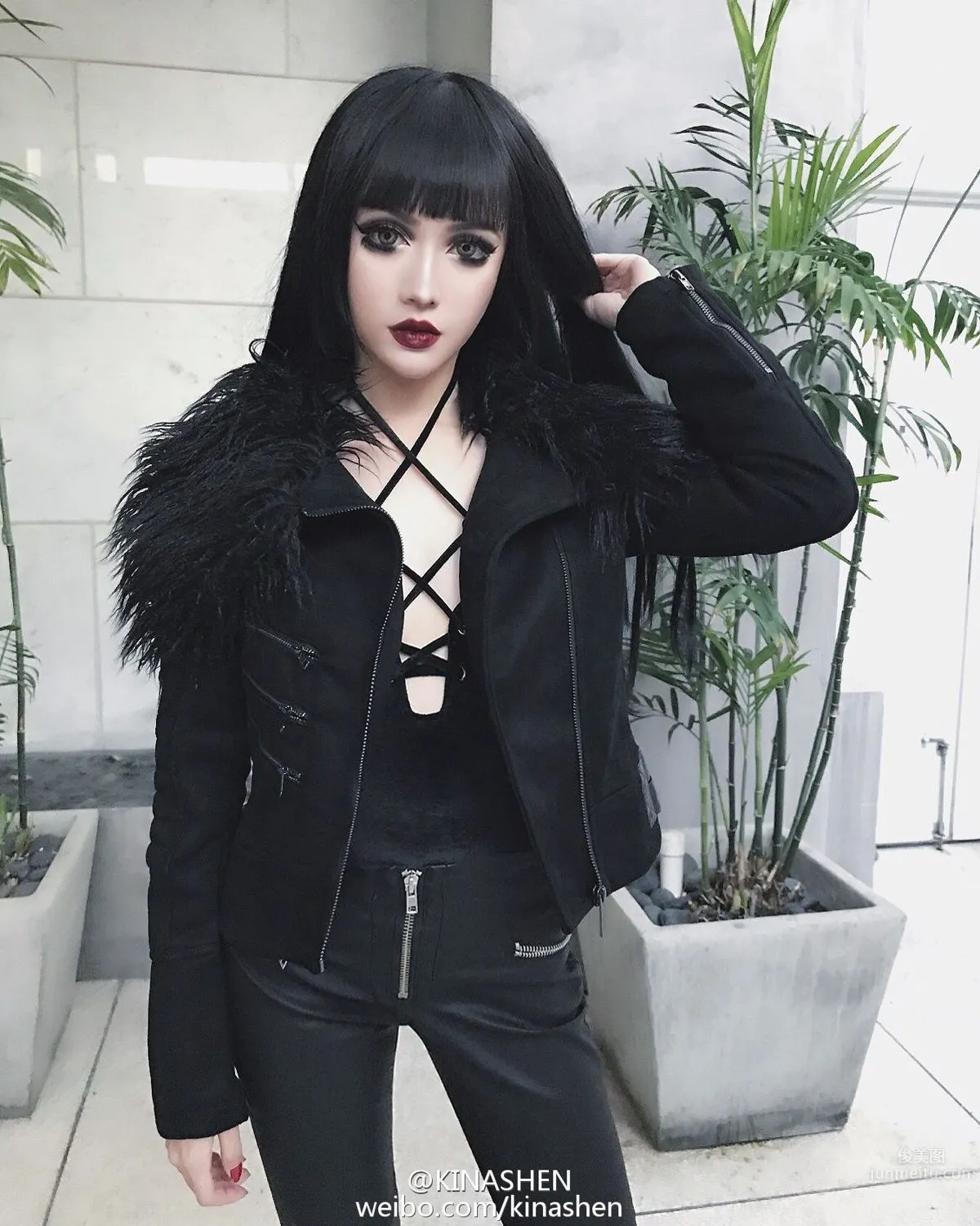 Oriental Girl Kina Shen, Unique Dark Style Barbie photo 13
