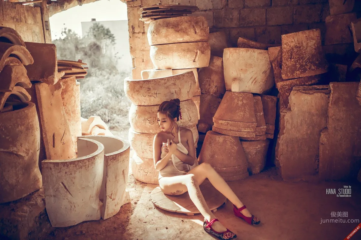 Vietnamese Countryside Sisters Series: Pottery Village Photos photo 23