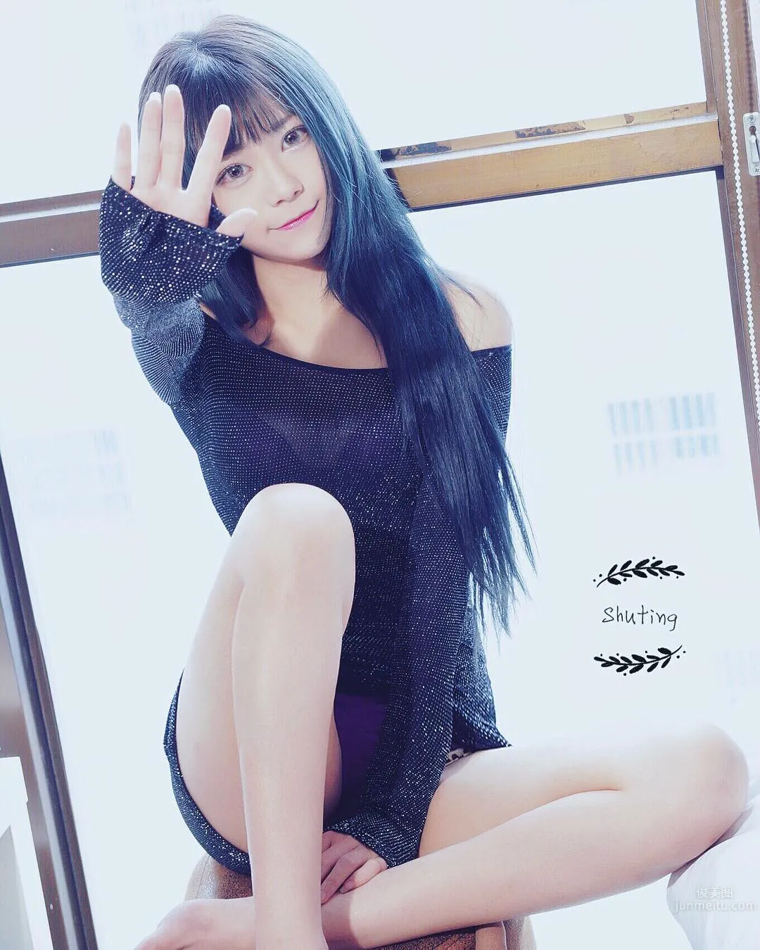 萌系美少女郭紓婷 大眼校花日系風格 17