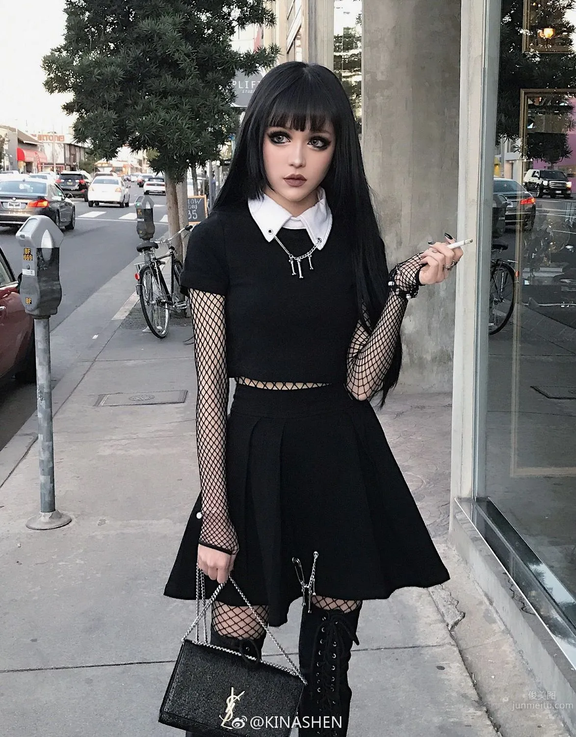 Oriental Girl Kina Shen, Unique Dark Style Barbie photo 9