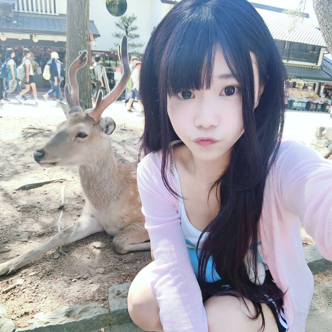 萌系美少女郭紓婷 大眼校花日系風格 26