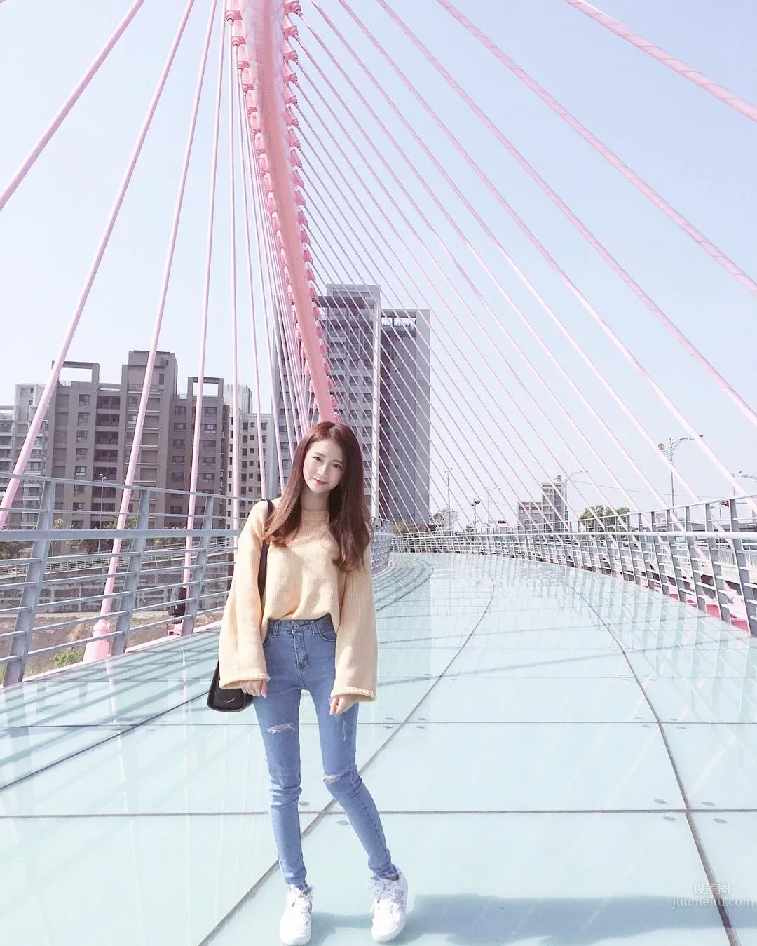 Super Cute Pure Beauty Xu Wenyu, Innocent Charming Smile Most Eye-Catching photo 7