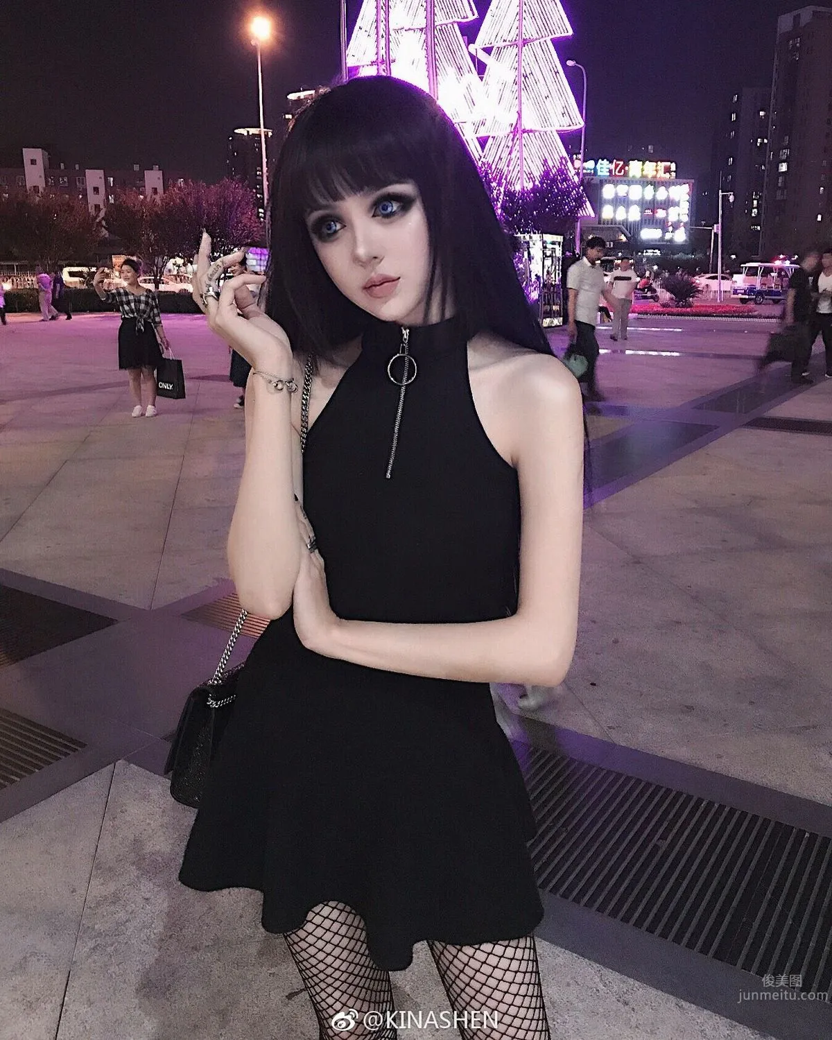 Oriental Girl Kina Shen, Unique Dark Style Barbie photo 7