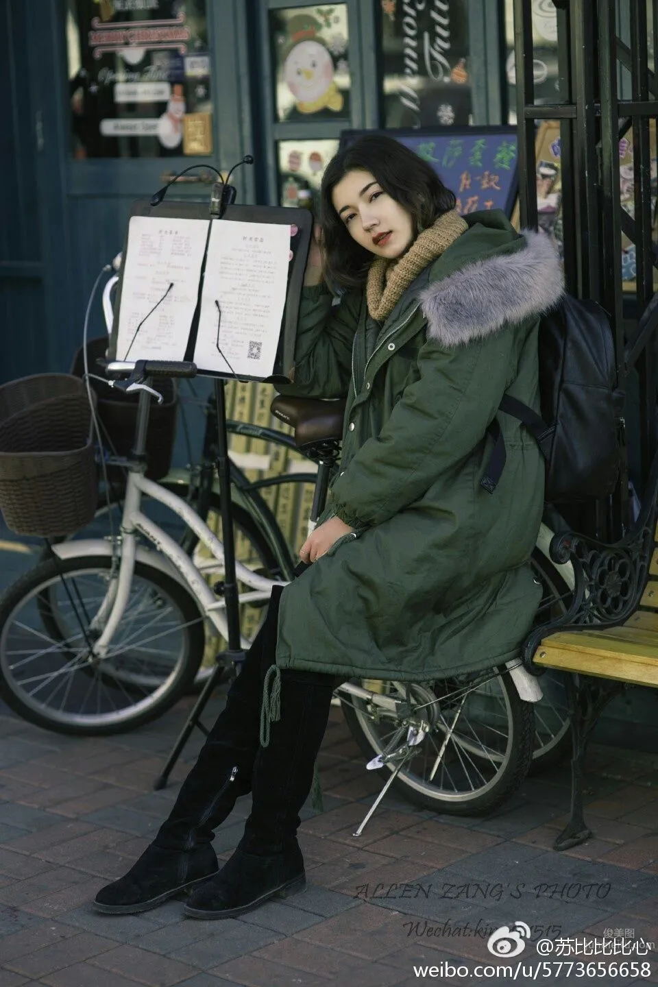 维族美女苏比 微博时尚私房写真_34