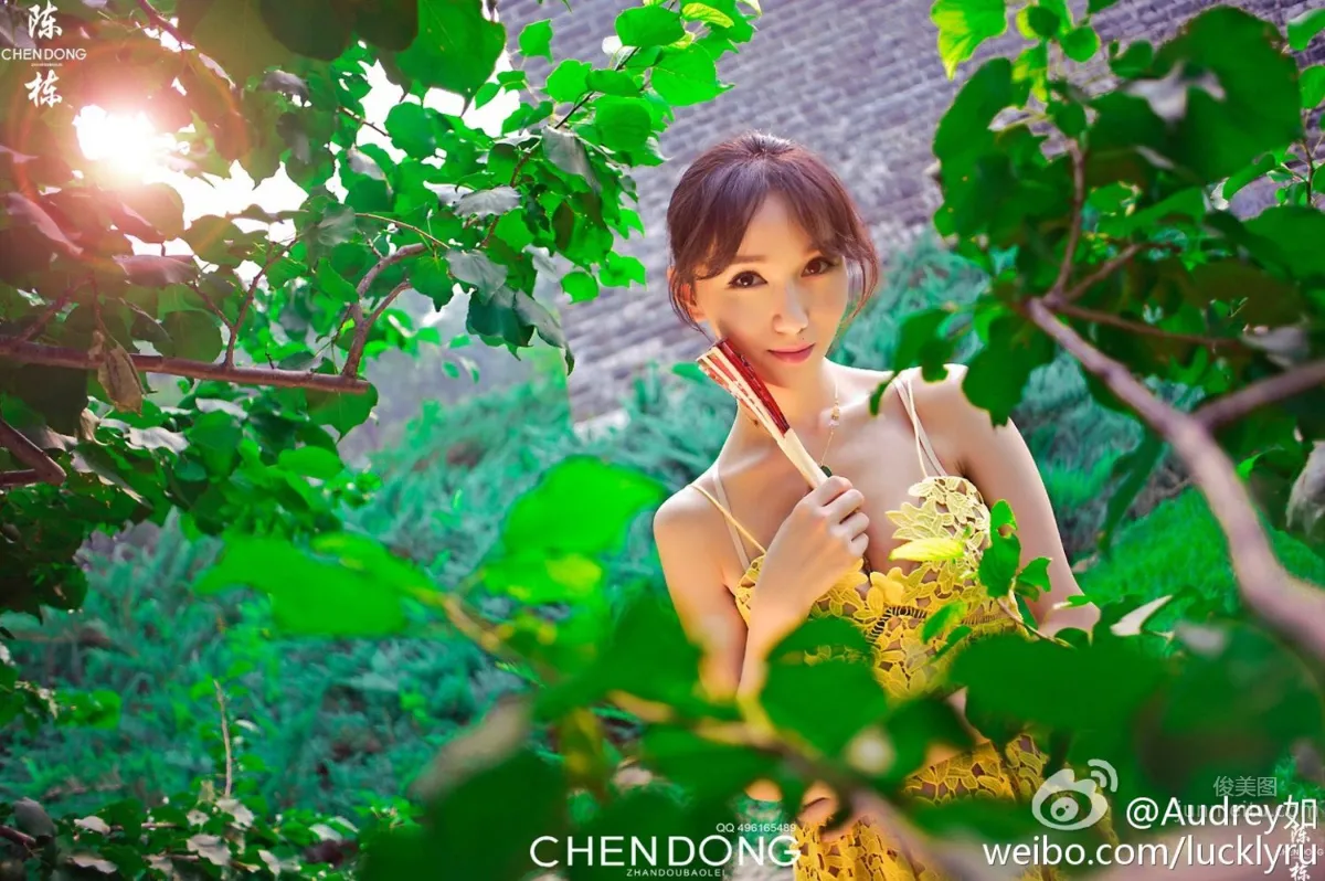 Elegant Beauty Audrey Ru, Fresh Street Snap and Beautiful Home photo 41